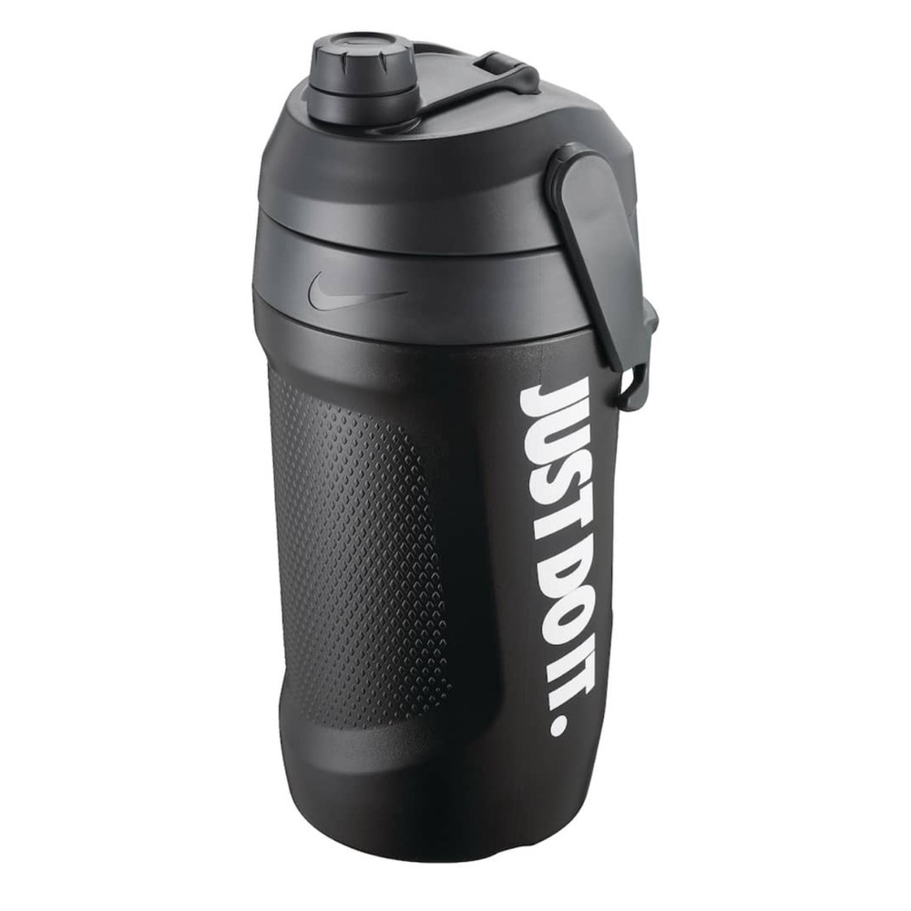 NWOT Nike Fuel Jug 64oz black water bottle gym workouts sporty
